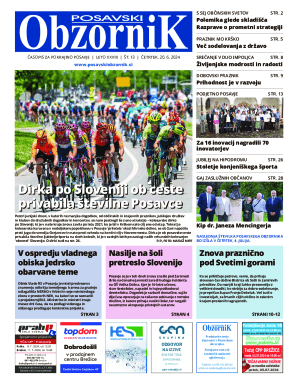 Dirka po Sloveniji ob ceste privabila tevilne Posavce