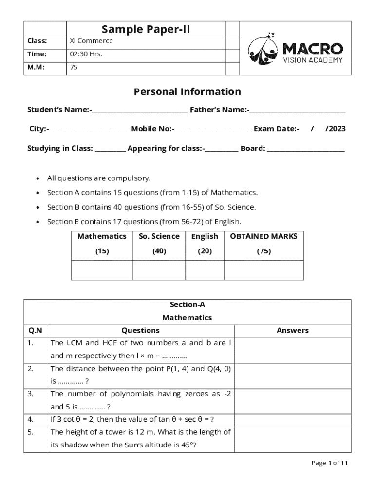 Form preview