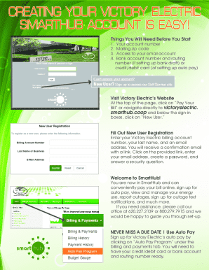 Manage your electric account with smarthub