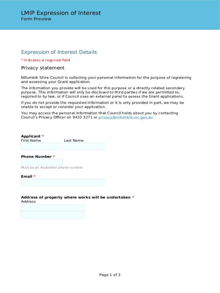 Form preview