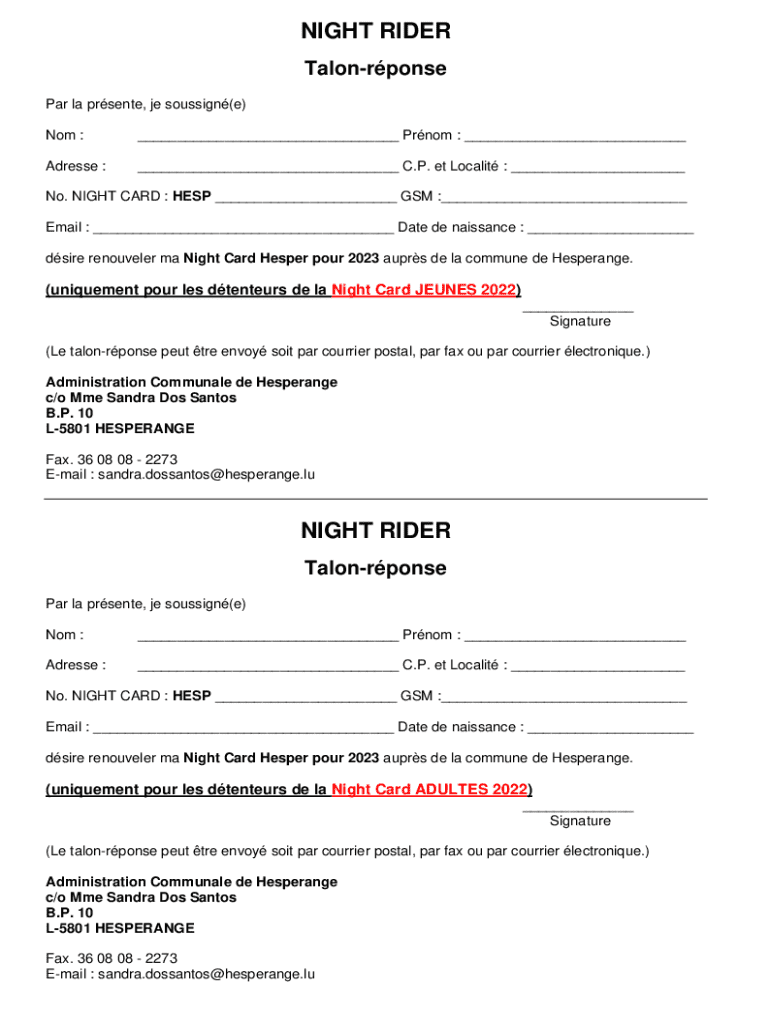 Form preview