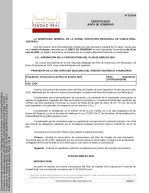 Extracto de los acuerdos adoptados por la ...