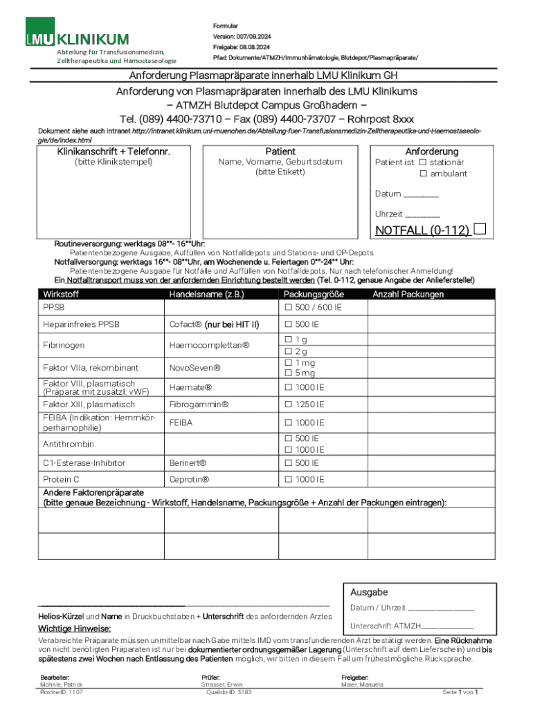 Form preview