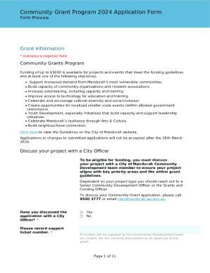 Form preview