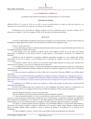 Empleo pblico del boletn oficial del estado en el da 02- ...