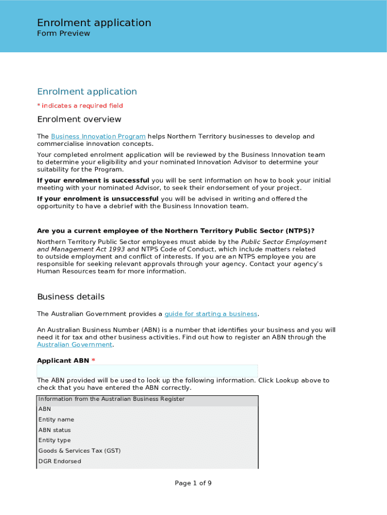 Form preview