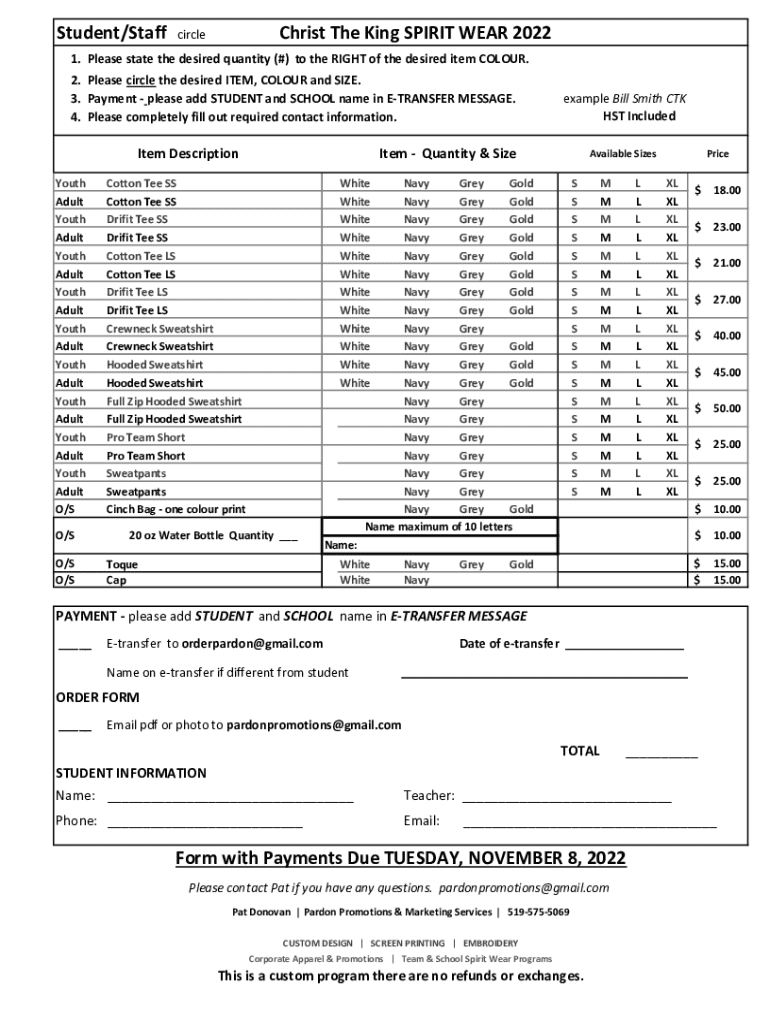 Form preview