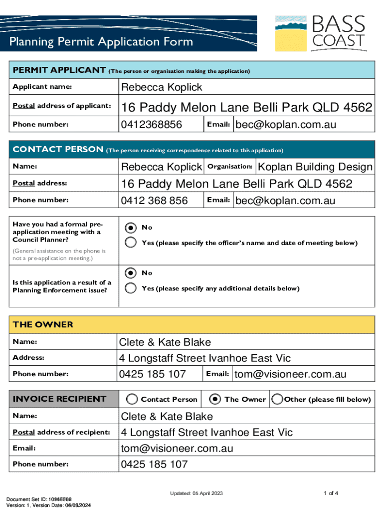 Form preview