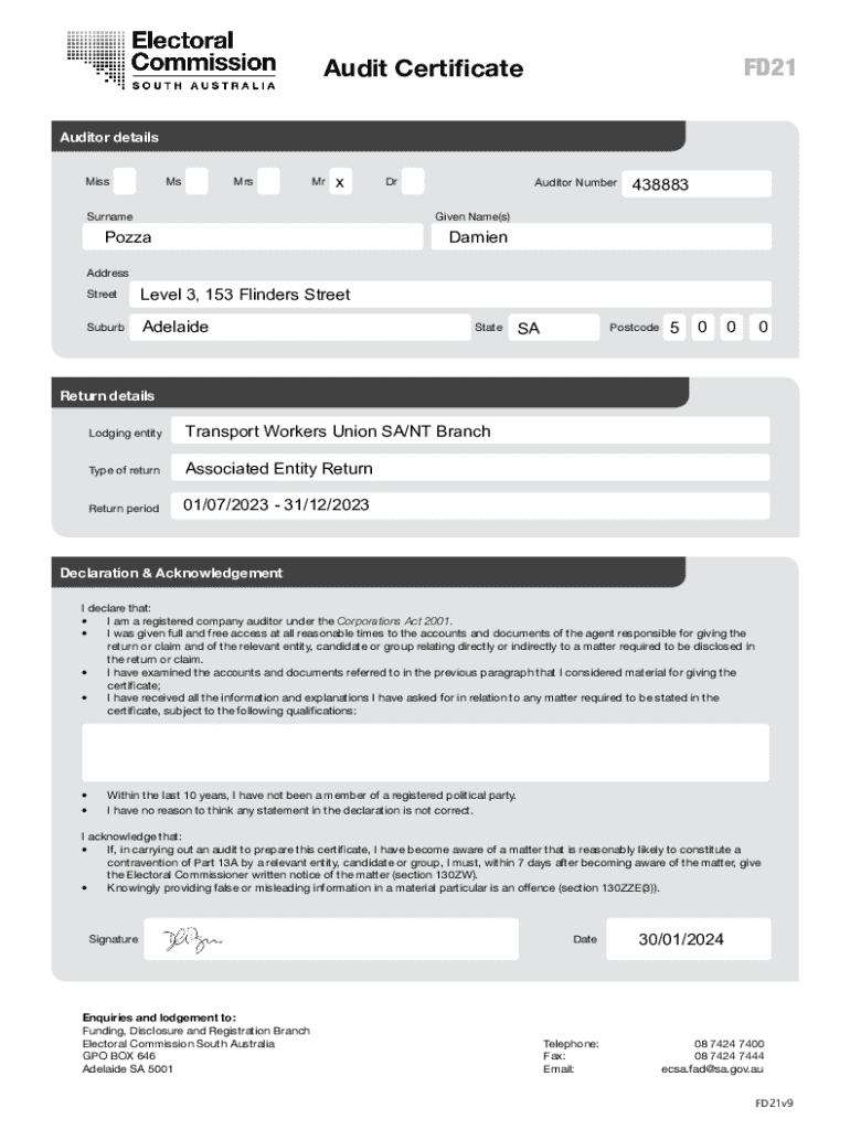 Form preview