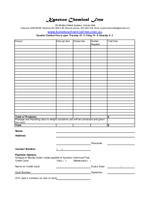 Form preview