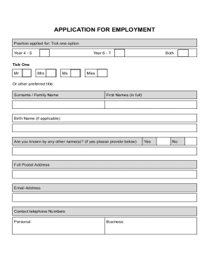 Fillable Online Teacher Application Form 2025 - Collingwood Area School ...