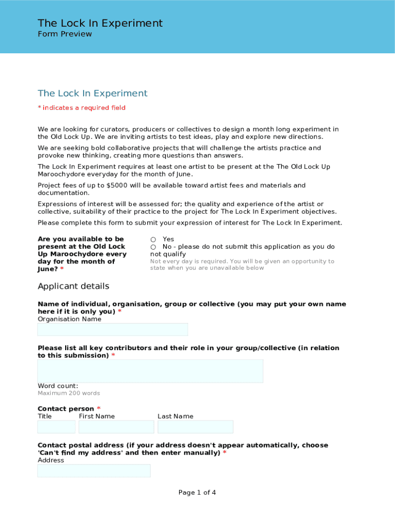 Form preview