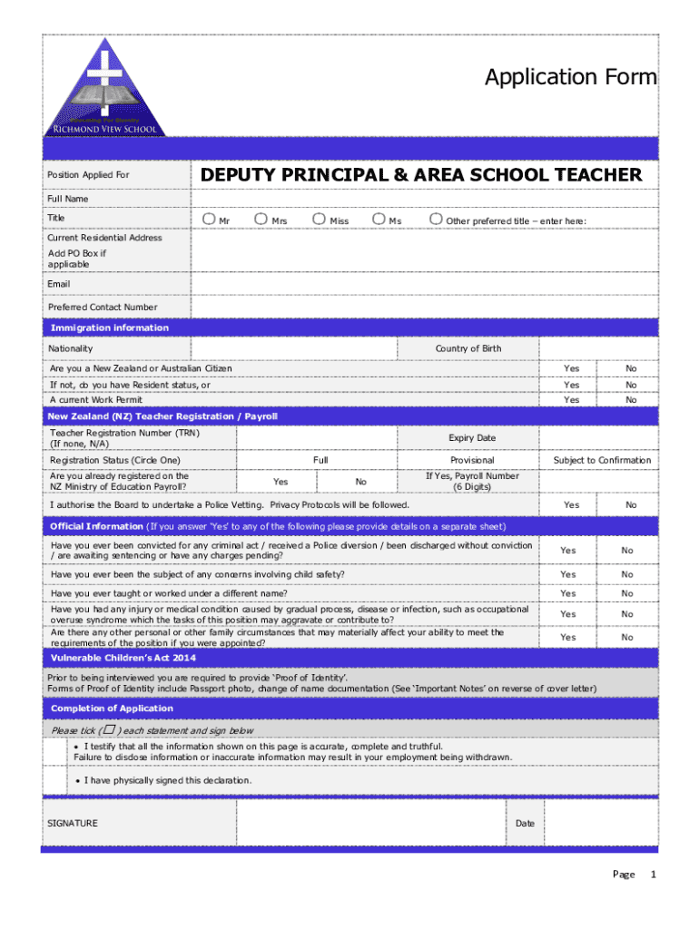 Form preview