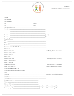 Form preview