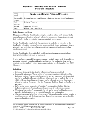 Form preview
