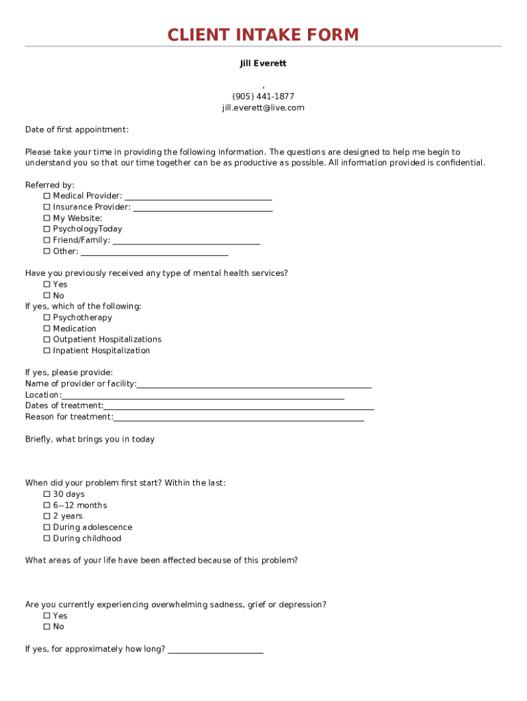 Form preview