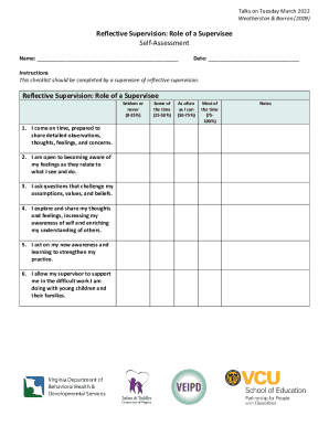 A Qualitative Study Of Reflective Supervision From The ...