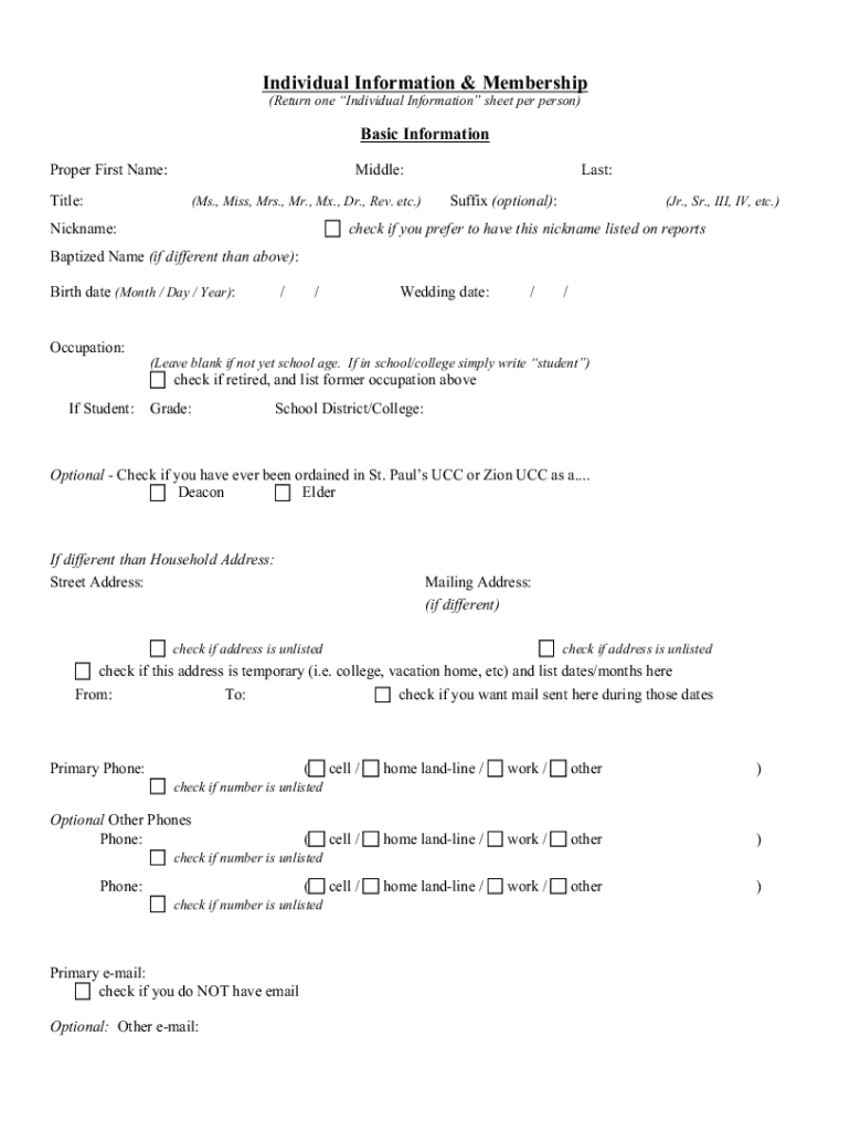 Form preview