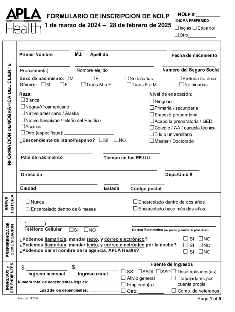 Form preview