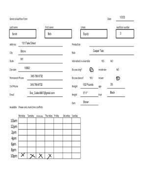 Form preview