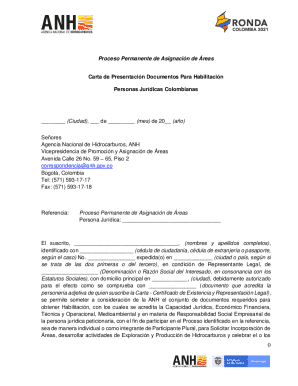 Colombia anh public proyecto para la operacin y ...