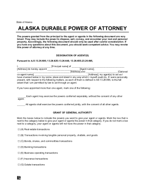 Power of Attorney - Alaska Law Help