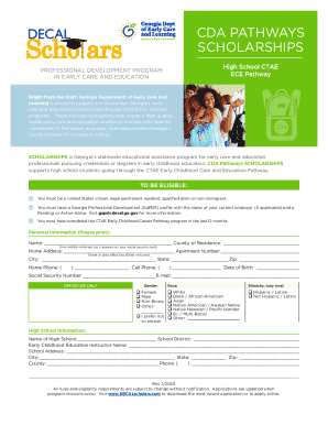 CDA Pathway to Purpose Program for High School Students