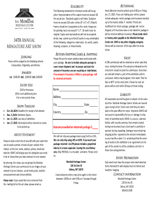 34TH Annual Miniature Art show - Sidney