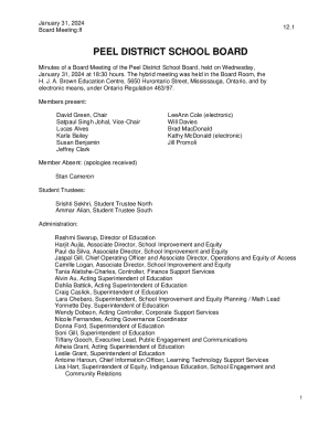 Brown Education Centre, 5650 Hurontario Street, Mississauga, Ontario, and by