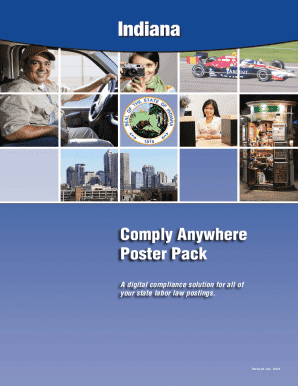 Indiana Comply Anywhere Poster Pack