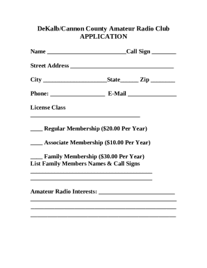 Profile for DeKalb/Cannon County Amateur Radio Club