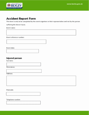 HSE Forms - Incident Reporting