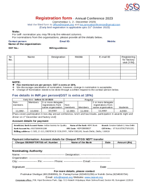 ISQ Annual Conference2023 - Indian Society for Quality