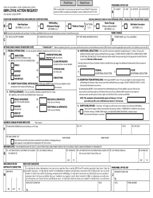 Employee Action Request - California State Controller's ...