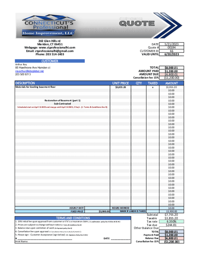 Form preview
