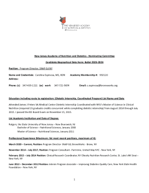 Carolina Espinosa, MS, RDN - Program Director - SNAP-Ed