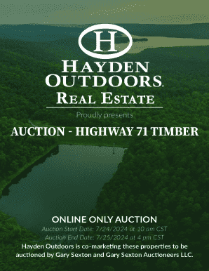 HIGHWAY 71 TIMBER - AUCTION