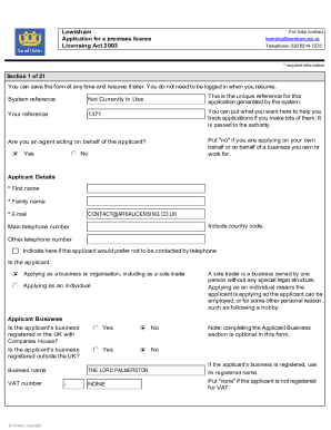 Form preview