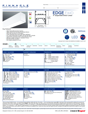4 Suspended Direct Linear