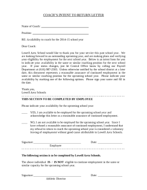 APPLICATION FOR COACH TEACHER