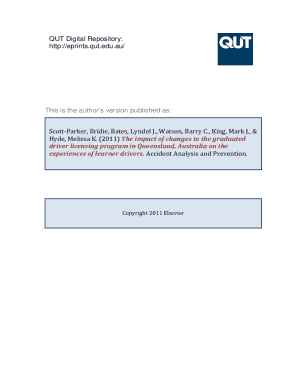 This is the author version published as: QUT Digital ...