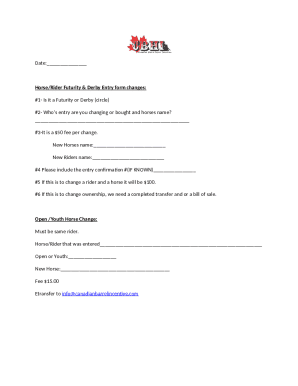 NRHA Futurity Rider Designation Deadline Changed to ...