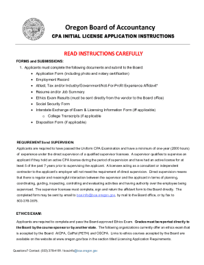 Exam Application: The Essential Checklist for Your Oregon ...