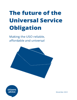 What Is the Postal Service Universal Service Obligation?