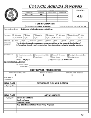 4/22/24 Committee of the Whole and Special