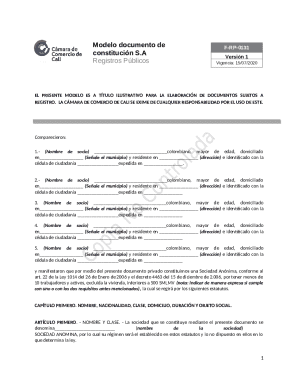 Manual del registro unico de proponentes