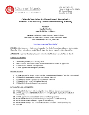 California State University Channel Islands Site Authority