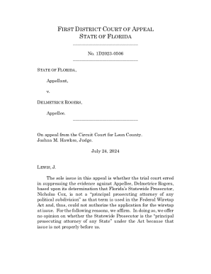 State of Florida v. Delmetrice Rogers