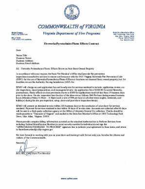 Virginia Beach Fire Prevention Flaming Effects Disclosure ...