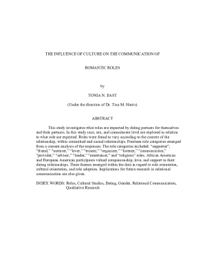 THE INFLUENCE OF CULTURE ON THE COMMUNICATION OF